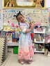 安妮優(yōu)兒漢服女童春裝兒童古裝女孩連衣裙春秋款中國風(fēng)超仙唐裝古風(fēng)公主裙 紫色 130 曬單實(shí)拍圖
