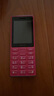 諾基亞（NOKIA）108 4G 移動聯(lián)通電信廣電全網(wǎng)通 2.4英寸雙卡雙待 直板按鍵學(xué)生老人老年人功能機備用手機 粉色 曬單實拍圖