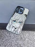 殼師兄 適用蘋(píng)果14手機殼iphone14promax初音超火二次元plus全包防摔保護套潮牌動(dòng)漫男女款簡(jiǎn)約鐳射彩銀 月光黑C-喜歡初音 蘋(píng)果14PLUS 曬單實(shí)拍圖