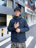 波司登2025年新款沖鋒衣鵝絨羽絨服男短款三合一防風防水外套B250331323 黑藏青|5295 S 170/92A 體重約120-130斤 曬單實拍圖