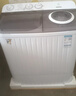 小鴨牌【官方店】半自動(dòng)洗衣機(jī)迷你小型波輪大容量租房宿舍家用雙桶雙缸分區(qū)脫水甩干老式強(qiáng)力去污 15.5KG【洗10+脫5.5+強(qiáng)勁電機(jī)全國(guó)聯(lián)?！?曬單實(shí)拍圖