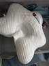 Hoag（霍格）嬰兒定型枕糾正頭型0-6-12月矯正新生兒寶寶枕頭護(hù)頸神器 白/藍(lán)色+ 【涼.暖雙面枕套】 曬單實(shí)拍圖