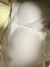 嫚熙（EMXEE）文胸超皮孕婦哺乳內(nèi)衣孕期用產(chǎn)后喂奶文胸 晨曦紫XL碼 曬單實(shí)拍圖
