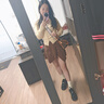 Teenie Weenie小熊女裝毛針織衫2025秋季新款簡(jiǎn)約時(shí)尚波點(diǎn)V領(lǐng)開(kāi)衫 曬單實(shí)拍圖
