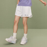 Champion冠軍短褲2024夏季新款女刺繡短衛褲休閑簡(jiǎn)約熱褲復古潮流 白色 XL 曬單實(shí)拍圖