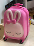 新秀麗（Samsonite）行李箱16英寸拉桿箱粉色小兔子兒童旅行箱包U22拉鏈箱登機(jī)箱 曬單實(shí)拍圖