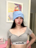 防風(fēng)坐月子帽子女產(chǎn)后春夏薄款發(fā)帶產(chǎn)婦孕婦頭巾春秋防風(fēng)月子帽 晴空藍(lán)  【防風(fēng)護(hù)頭 元氣恢復(fù)】 曬單實拍圖