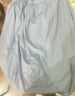 茵曼（INMAN）純棉府綢半身裙2025夏季女裝新款法式松緊腰寬松顯瘦氣質(zhì)裙子 淺藍色 L 曬單實(shí)拍圖