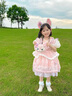 G.DUCKKIDS小黃鴨童裝玲娜貝爾公主裙夏季女童連衣裙洋氣洛麗塔寶寶生日裙子 裙子夏款 100 尺碼2~3歲【 90-100cm】 曬單實(shí)拍圖