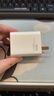 小米（MI） 小米原裝35W 雙口充電器USB-C USB-A雙口快充頭 智能兼容多數(shù)平板紅米手機(jī) 白色(單頭) 曬單實(shí)拍圖