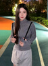允橘時(shí)尚防曬衣女2025夏季新款防曬服外套冰絲戶外薄款修身涼感小個(gè)子 深灰色立領(lǐng)防曬衣 M 【建議80-100斤】 曬單實(shí)拍圖