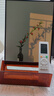津盼桌面電視空調(diào)遙控器透明收納盒創(chuàng)意亞克力茶幾置物架手機整理盒子 亞克力桌面置物架【琥珀色】 曬單實拍圖