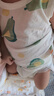 貝瑞加（Babyprints）嬰兒背心2件裝新生兒純棉夏裝初生男女寶寶護(hù)肚上衣柔軟 綠66 曬單實(shí)拍圖