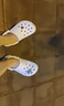 crocs卡駱馳檀健次同款經典洞洞鞋男沙灘鞋戶外沙灘包頭拖鞋女鞋|10001 骨白色-2Y2 37 /38(230mm) 曬單實拍圖