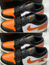 耐克（NIKE）官方男鞋 2025夏季新款運(yùn)動(dòng)鞋低幫舒適AIR JORDAN 1 553558-081 42 曬單實(shí)拍圖