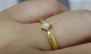 莎妍茜戒指結婚輕奢仿真一對假黃金情侶對戒求婚婚禮現場(chǎng)用道具開(kāi)口指環(huán) 愛(ài)與城堡對戒+2個(gè)絨布盒 曬單實(shí)拍圖