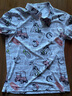 PGM高爾夫服裝男裝短袖t恤春夏季速干服裝印花衣服上衣polo衫 YF805-白印大花 M 曬單實拍圖