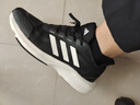 阿迪達(dá)斯 （adidas）男女跑步鞋夏季減震舒適跑步運(yùn)動(dòng)鞋IH6038 黑色 43 碼UK9 曬單實(shí)拍圖