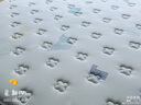 喜臨門(mén)整墊0膠床墊 透氣3D芯材四葉草獨立彈簧席夢(mèng)思 諾藍kids 1.8x2米 曬單實(shí)拍圖