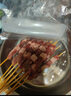 額爾敦內(nèi)蒙古草地羔羊肉串200g(10串)鮮凍生鮮肉串腌制食品燒烤食材 曬單實(shí)拍圖