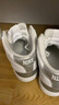 耐克NIKE休閑鞋女子減震COURT VISION MID中幫運動鞋CD5436-108白37.5 曬單實拍圖
