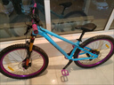 艾路德山地車(chē)自行車(chē)AM100鋁合金油碟剎內走線(xiàn)減震變速男女通用炸街花鼓 比安奇藍 27.5寸（適合身高150-185cm） 速瑞達10速-瑪卡威大行程金色氣壓前叉 曬單實(shí)拍圖