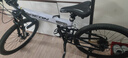 飛鴿（FG FLYING PIGEON）鋁合金折疊山地自行車(chē)成人男女大中小學(xué)生車(chē)城市越野通勤單車(chē) 悍馬-27速-折疊鋁架-珍珠白 26寸適合160-180cm 曬單實(shí)拍圖