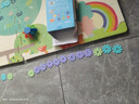 得力雪花片積木片玩具圓形加厚兒童益智力女孩拼插拼裝幼兒園玩具 【收納盒裝】加厚大號100片 曬單實拍圖