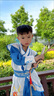 G.DUCKKIDS男童漢服古裝兒童國學(xué)服古代俠客小男孩唐裝學(xué)生三字經(jīng)演出服 熱售YR-ST50云龍 150 身高140-150cm年齡9-10歲 曬單實(shí)拍圖