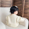 G. DUCKKIDS新生嬰兒衣服開春外出服男寶寶春裝針織連體衣嬰幼兒毛衣嬰童哈衣 寶寶單層爬服 66cm (建議5-14斤) 曬單實(shí)拍圖