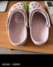 卡駱馳（CROCS）洞洞鞋貝雅男鞋女鞋輕便耐磨一腳蹬拖鞋休閑鞋|10126 裸粉-6PI 37 /38(230mm) 曬單實(shí)拍圖