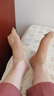 寓美5D天鵝絨短絲襪2641 女夏季松口不勒超薄款隱形高透明短襪 肉色 172#1包= 6雙 均碼 22-25cm/ 35-40碼 曬單實(shí)拍圖
