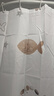 RIDDER德國進(jìn)口 浴簾防水浴室衛生間洗澡淋浴隔斷海洋世界180*200cm  曬單實(shí)拍圖