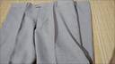 恒源祥春夏新款亞麻料子褲男士西裝褲中老年西褲真絲深襠寬松直筒長(cháng)褲薄 620 淺咖 29 (腰圍2.2尺=73CM 曬單實(shí)拍圖