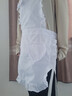 優(yōu)麗尚圍裙女廚房家用女仆公主風(fēng)防水工作服夏季薄款可愛高顏值做飯圍腰 白色1件（含防水內(nèi)襯） 愛心公主無袖圍裙 曬單實(shí)拍圖