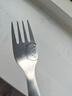 onlycook抗菌兒童輔食叉勺 食品級(jí)316不銹鋼叉子寶寶餐具小調(diào)羹湯匙小豬叉 曬單實(shí)拍圖