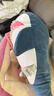名創(chuàng  )優(yōu)品（MINISO）海洋系列鯊魚(yú)公仔趴姿毛絨玩具娃娃睡覺(jué)室內臥室辦公室生日禮物 曬單實(shí)拍圖