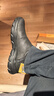 斯凱奇（Skechers）閃穿鞋男鞋舒適一腳蹬健步鞋厚底減震休閑運動(dòng)鞋懶人鞋205119 曬單實(shí)拍圖