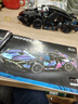 兼容樂高1:18袋裝回力積木車 綠牛賽博兒童益智拼裝積木模型禮物 1:18回力車法拉利賽博袋裝 曬單實拍圖