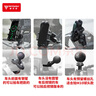 摩多狼（MOTOWOLF）摩托車減震防盜手機支架送外賣摩旅導航架斜角甲殼手機支架車把款 曬單實拍圖