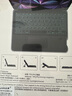 久宇 觸控鍵盤(pán)適用于微軟Surface Go 4/3藍牙鍵盤(pán)10.5英寸無(wú)線(xiàn)觸控一體式智能背光鍵盤(pán)go2/1真皮保護套 爵士黑【一體式藍牙鍵盤(pán)】多角度支撐 微軟Surface Go4平板電腦10.5英 曬單實(shí)拍圖