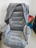 季禮信加熱坐墊 辦公室腰靠坐墊靠墊一體冬季發(fā)熱坐墊可坐可躺12v熱椅墊 灰色【帶側翼+腰枕+頭枕】 石墨烯加熱 曬單實(shí)拍圖