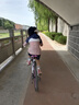 永久（FOREVER）山地自行車(chē)女生粉色青少年成人學(xué)生微展變速城市越野賽車(chē)腳踏單車(chē) 頂配鋼架 靚粉白 24寸 24速 曬單實(shí)拍圖