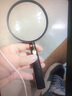 JCZS德國品質(zhì)放大鏡老人閱讀高清非球面手持老年人擴大鏡科學(xué)倍率看書用的家用手機維修大鏡面看報 10倍直徑75MM高清鏡片無輔鏡+擦鏡布 曬單實拍圖