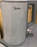 美的（Midea）電熱水壺煮水壺家用小型電燒水壺 0涂層食品級(jí)304不銹鋼雙層防燙無(wú)縫內(nèi)膽1.5升容量 1566 曬單實(shí)拍圖
