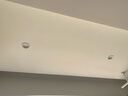 木林森照明（MLS）LED防眩筒燈家用客廳嵌入式天花燈 7瓦暖白光開孔75mm 曬單實(shí)拍圖