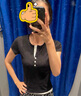 UR2025夏季新款女裝時(shí)尚休閑撞色假兩件圓領(lǐng)短袖T恤UWM450093 正黑 L 曬單實(shí)拍圖