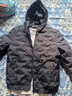 西域駱駝（VANCAMEL）羽絨服男冬季加厚保暖鴨絨休閑簡(jiǎn)約潮流短款外套男 黑色 2XL 曬單實(shí)拍圖