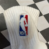 NBA白色襪子男士休閑運動襪夏季網(wǎng)眼透氣吸汗棉襪訓(xùn)練跑步籃球襪6雙 曬單實拍圖
