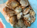 福字號【大連】冷凍扇貝肉帶黃帶卵凈重2斤大號40-80粒/袋 燒烤深海餐桌 曬單實拍圖